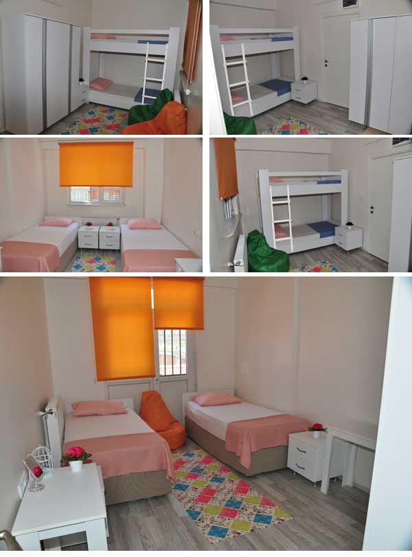 Altınkız Apart oda görünümü